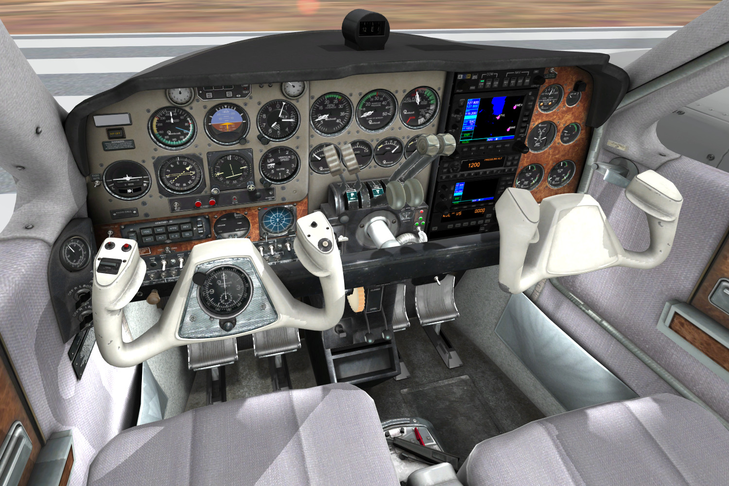 vr flight simulator game